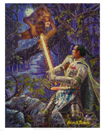 360x450 The Werewolf Art Gallery - Werewolf Painting