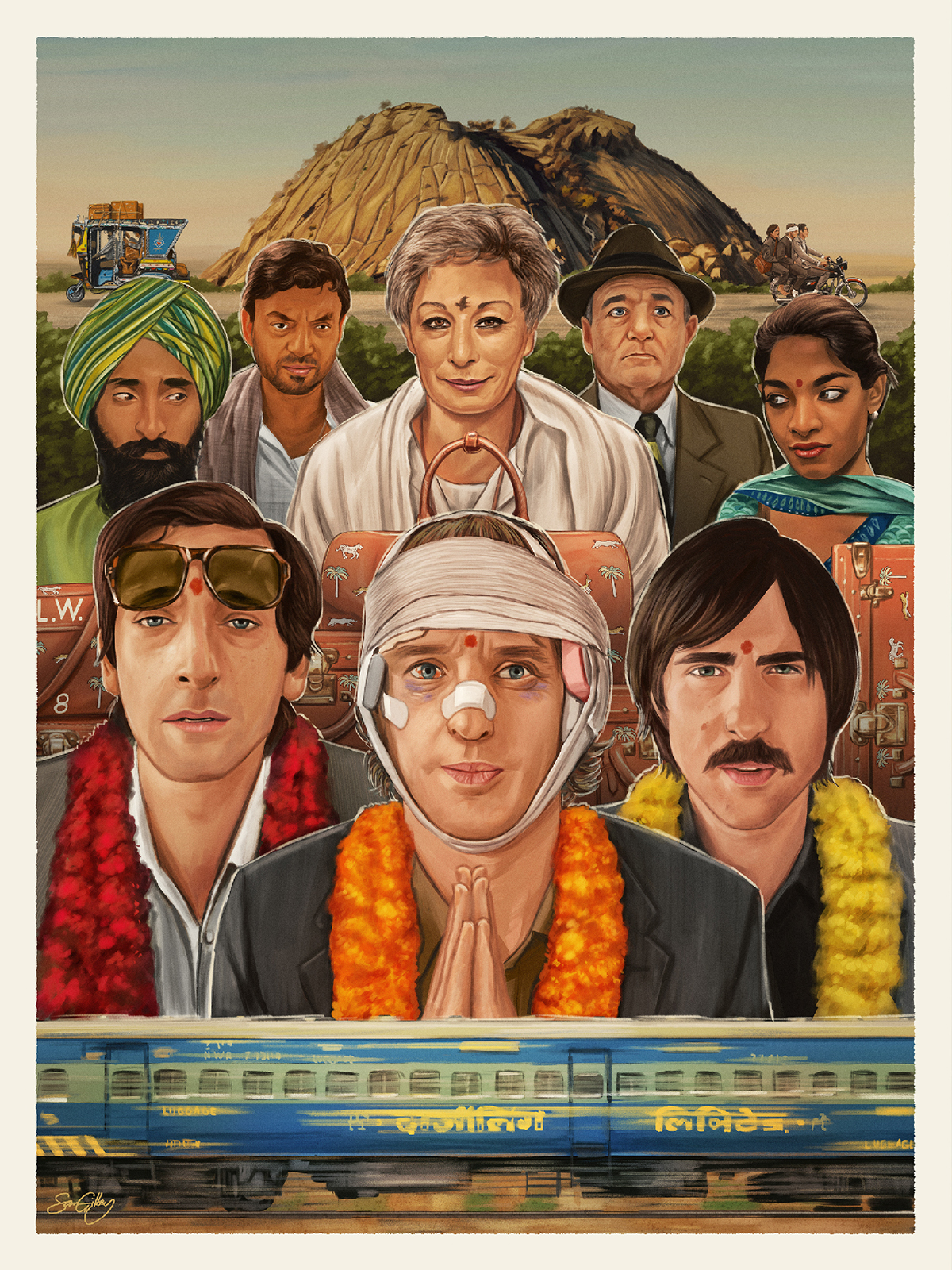 1200x1600 Wes Anderson Tributes For Spoke Art On Behance - Wes Anderson Painting