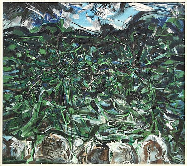 600x532 Painting, Glenn Wessels, Dark Sea - Wessels Painting