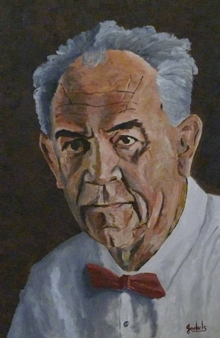 770x1182 Saatchi Art The Senior Poet Painting By Jurie Wessels - Wessels Painting