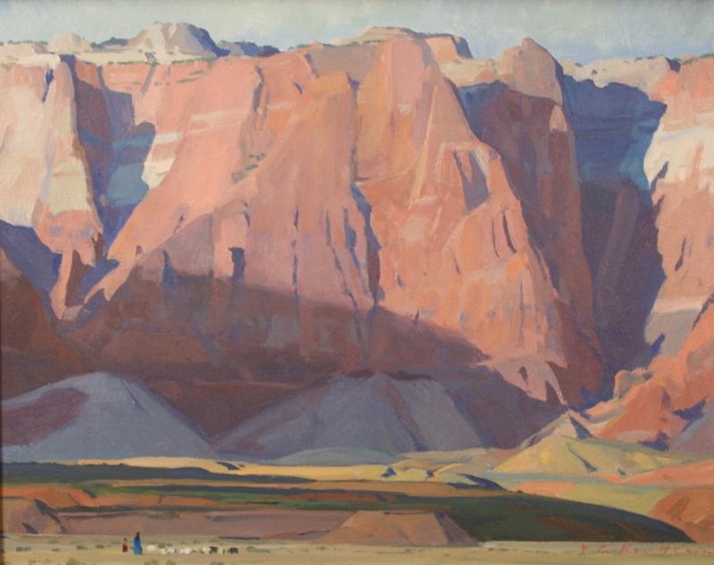 800x633 A Modernist View Of Western Landscape Paintings By Utah Based G - Western Landscape Painting
