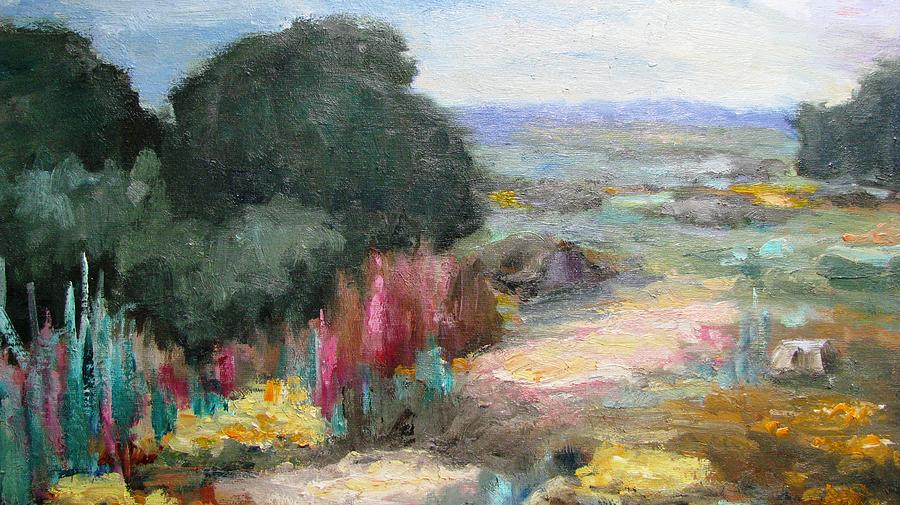 900x505 Beautiful Western Landscape Painting By Sharon Franke - Western Landscape Painting