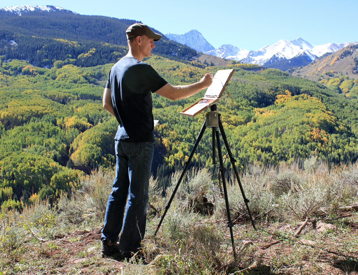 1181x906 About Painter Jay Moore - Western Oil Painting Artists