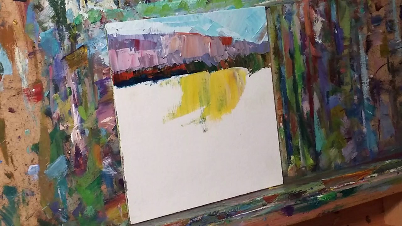 1280x720 Artist Jose Trujillo Impressionist Oil Painting Landscape - Western Oil Painting Artists