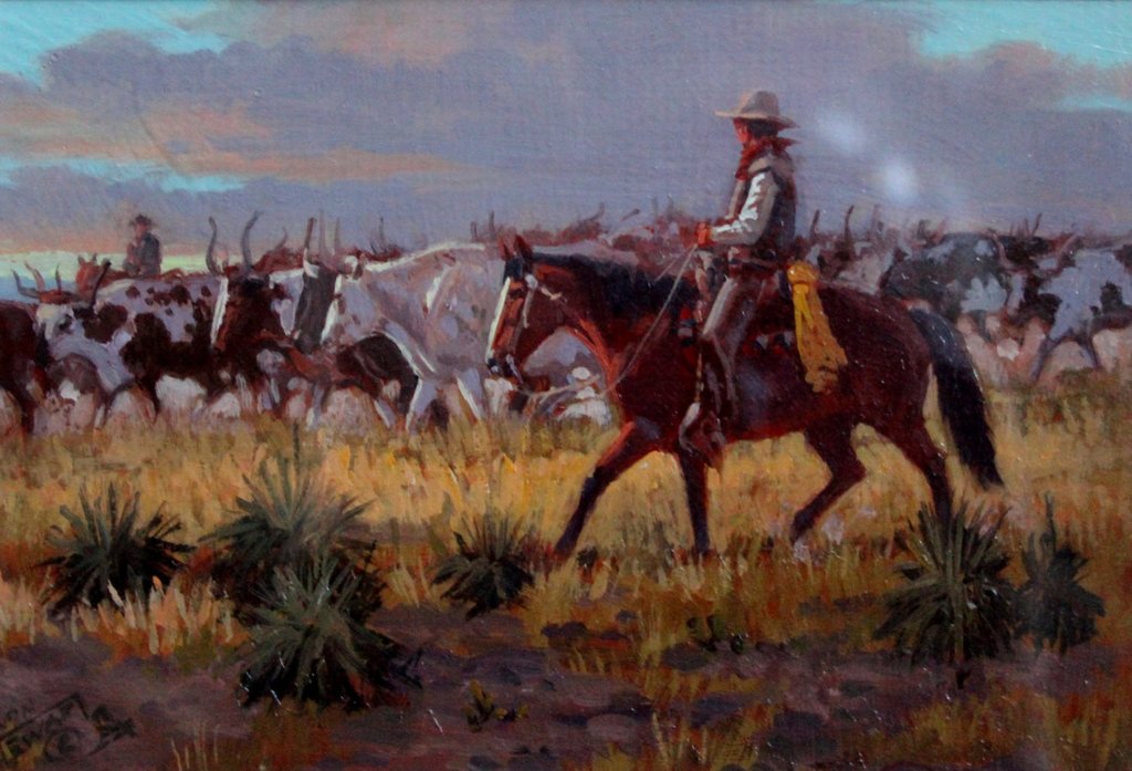 1024x697 Ron Stewart, Oil Painting - Western Painting