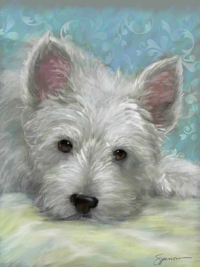 675x900 Westie Painting - Westie Painting