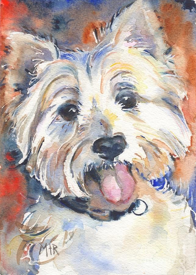 643x900 Westie Painting - Westie Painting