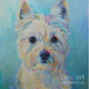 300x300 Westie Painting Man's Best Friend! Paintings - Westie Painting