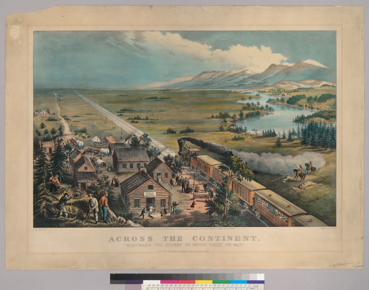 1500x1182 Westward Expansion Image And Reality - Westward Expansion Painting