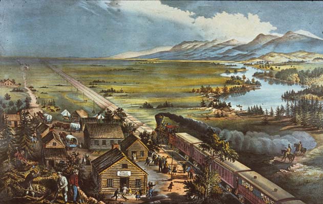 631x399 Go West U.s. Westward Expansion - Westward Expansion Painting