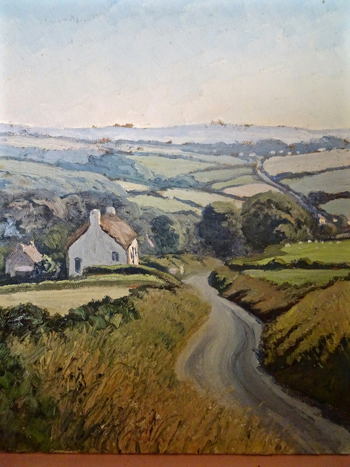 498x664 Leonard Hugh Long Original Oil Painting Westward Ho! Devon England - Westward Ho Painting