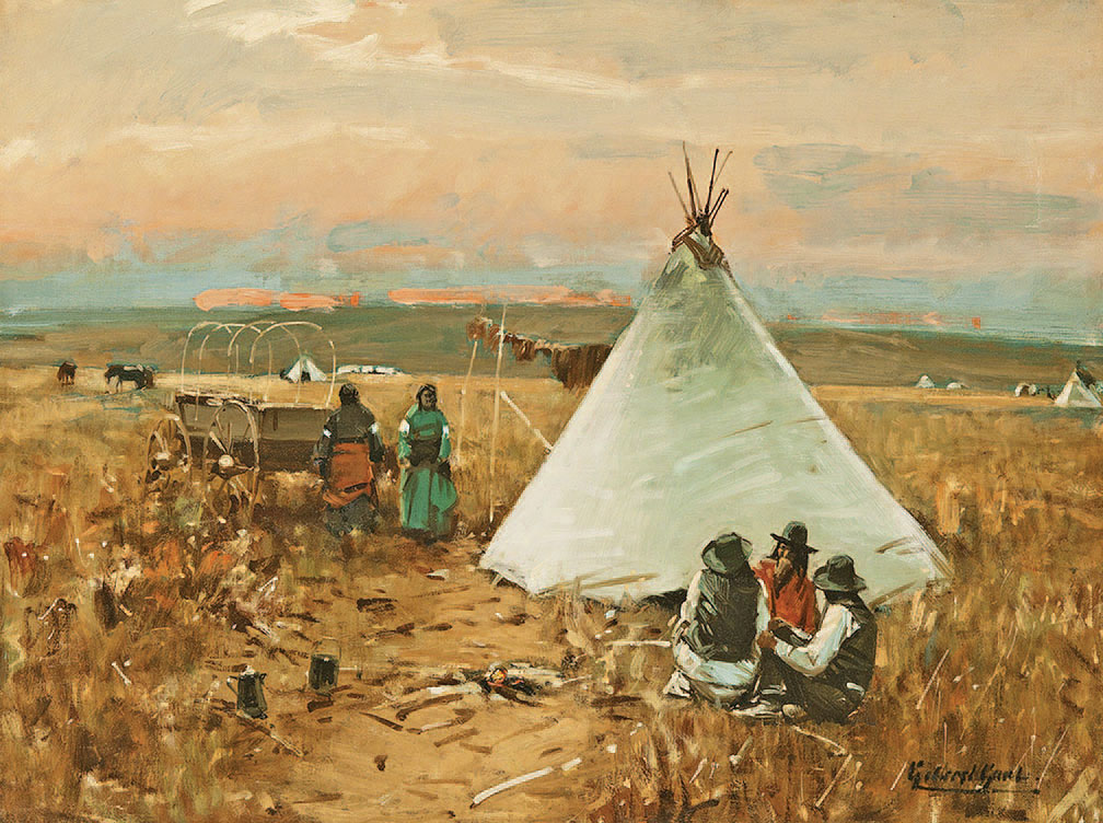 1008x752 Westward Expansion Art Westward Ho The Western Expansion Of Art - Westward Ho Painting