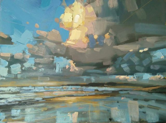 640x473 Westward Ho By Hester Berry 61x48cm Oil Artists On Artfoodhome - Westward Ho Painting