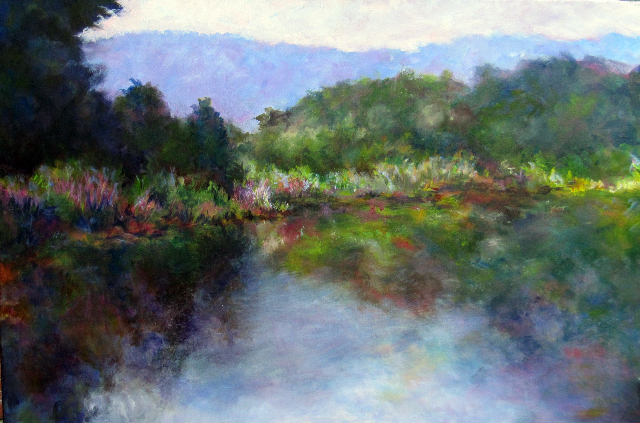 640x423 Magic Of Mediums Clear Painting Medium Paint Talk Chroma - Wet On Wet Painting