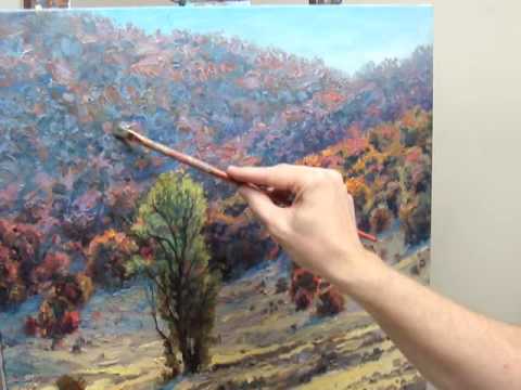 480x360 Painting Wet Into Dry - Wet On Wet Painting