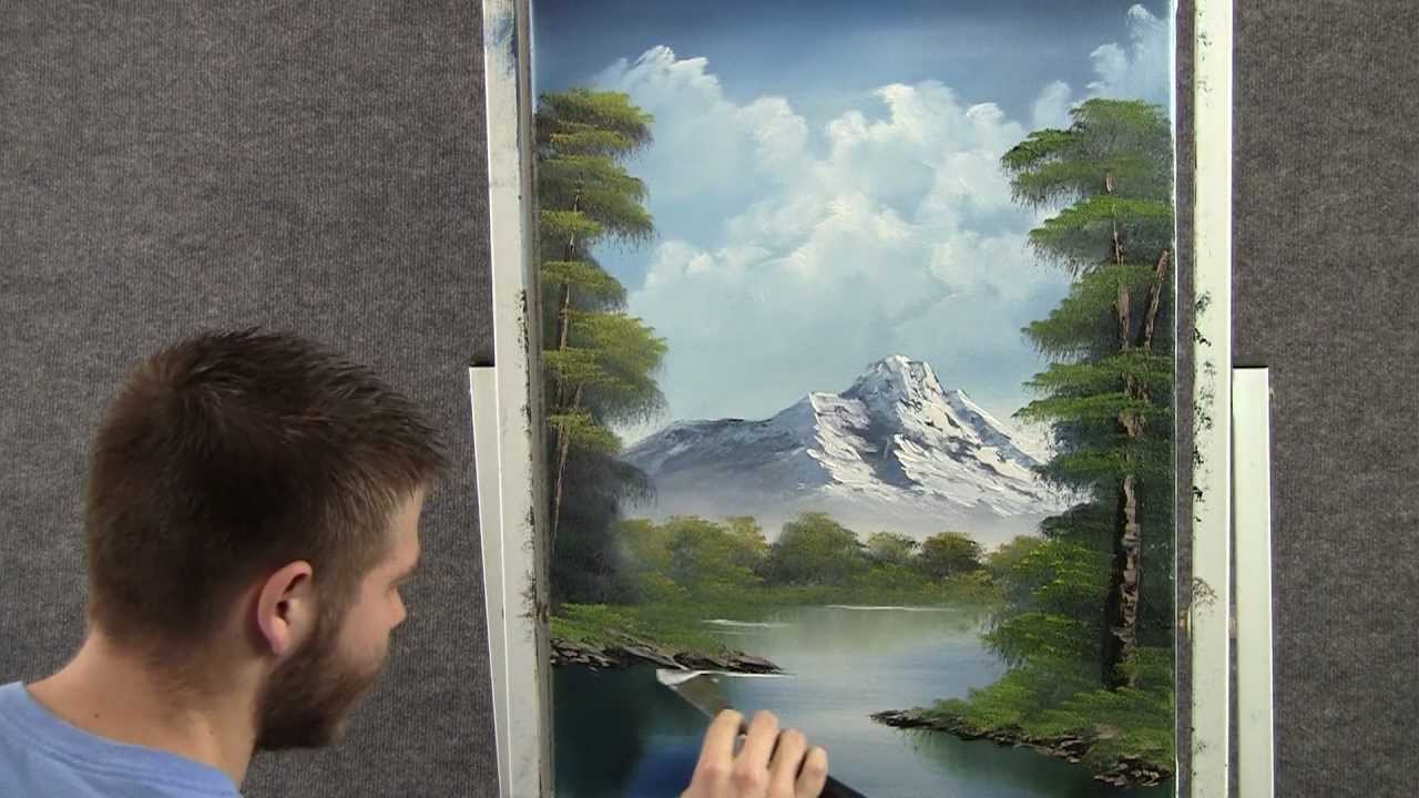 1280x720 Landscape Oil Painting In Just 18 Minutes Wet On Wet - Wet On Wet Painting