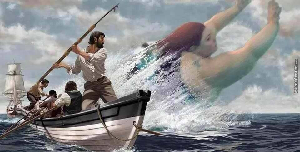 960x487 Rare Colorised Painting Of Whale Hunting In 18th Centuries By - Whale Boat Painting