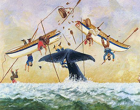 460x360 Whales Don'T Need Speed Limits To Protect Them - Whale Boat Painting