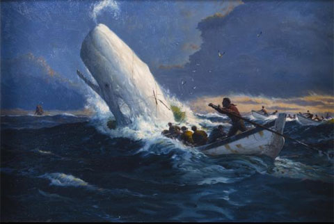 Whale Hunting Painting at PaintingValley.com | Explore collection of ...