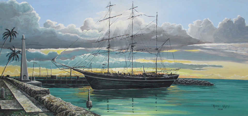 1024x480 Robert Lyn Nelson Art For Sale - Whale Ship Painting