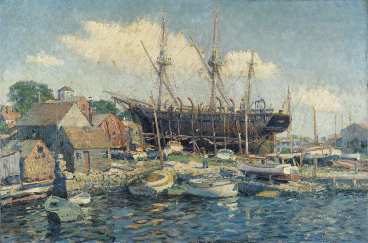 754x498 Filebrooklyn Museum - Whale Ship Painting