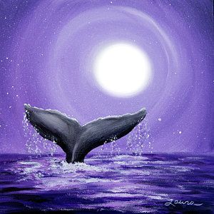 300x300 Painting - Whale Tail Painting