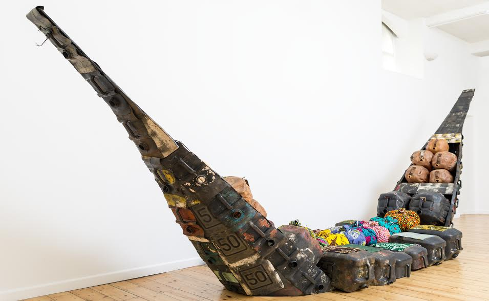 955x588 On Immigration, Sculpture, Painting Capture - Whale Under Boat Painting