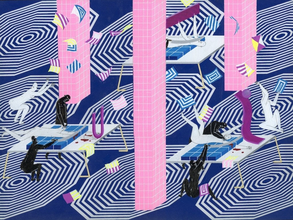 1024x768 Exploring The Sociology Of Space Works By Mark Whalen Nss Magazine - Whalen Painting