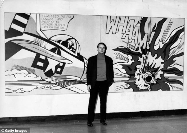634x452 Roy Lichtenstein Painting Sells For Record - Wham Painting