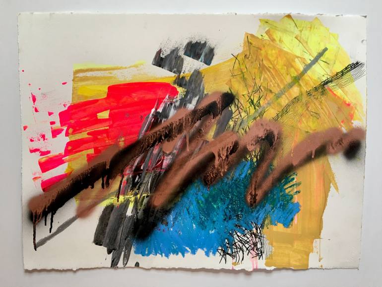770x578 Saatchi Art Wham Bam Thank You Ma'Am! Painting By Brooklyn Buzzy - Wham Painting