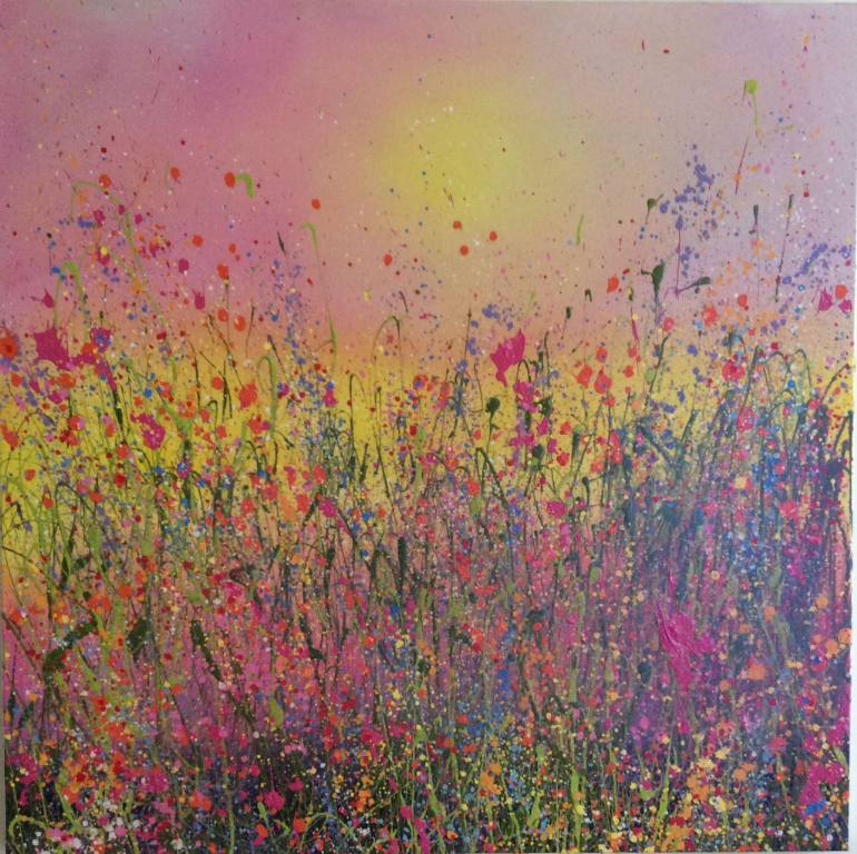 770x768 Saatchi Art What A Wonderful World Painting By Yvonne Coomber - What A Wonderful World Painting