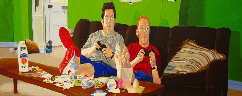 770x307 Saatchi Art What A Wonderful World Painting By Ludovic Jaccoud - What A Wonderful World Painting