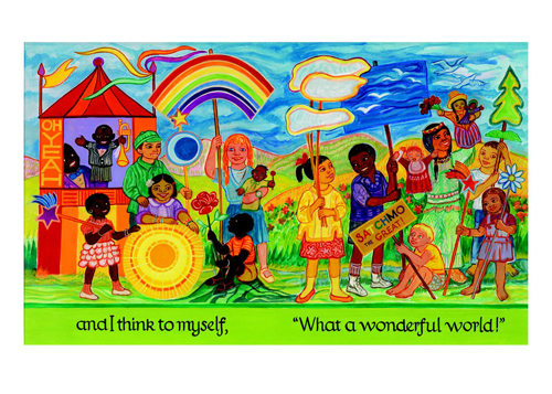 500x357 See You In September! - What A Wonderful World Painting