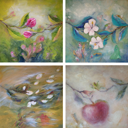 500x500 Fine Art Gifts Amp Meditation Room - What A Wonderful World Painting