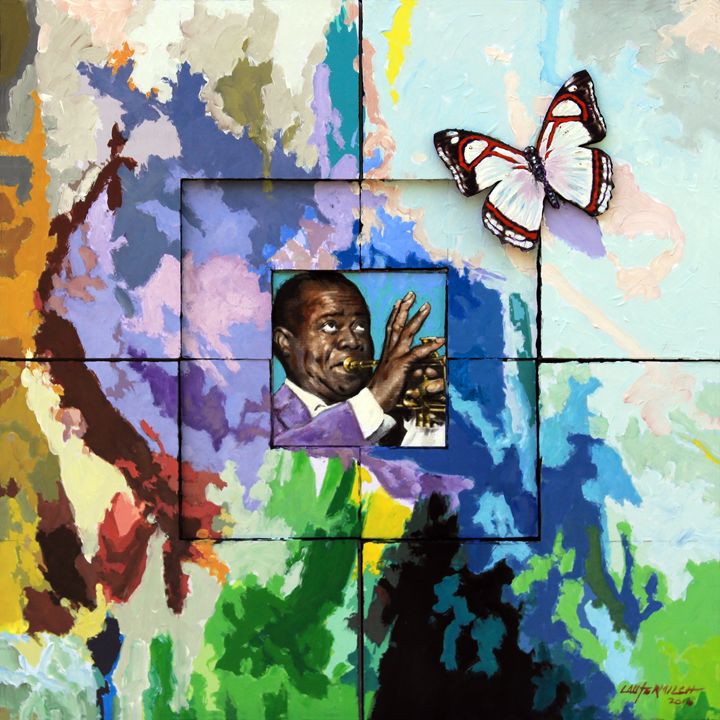 720x720 What A Wonderful World - What A Wonderful World Painting