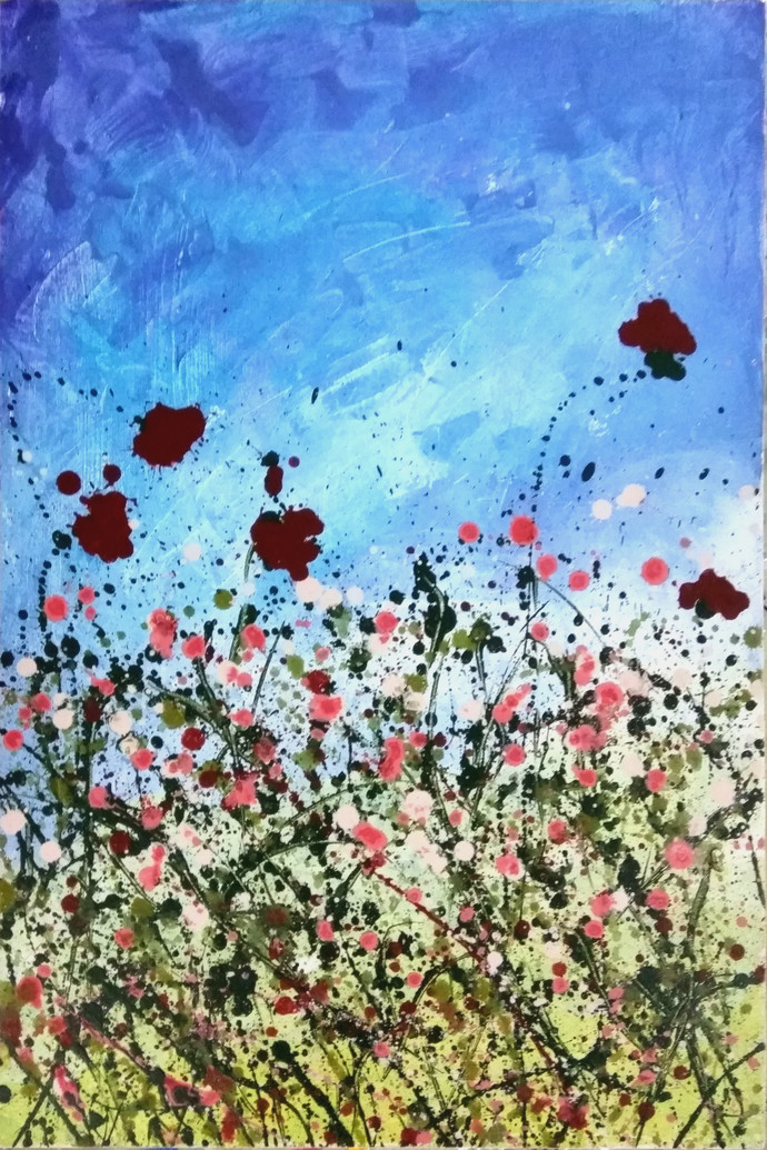 690x1035 What A Wonderful World By Artist Priyadarshini Ohol - What A Wonderful World Painting