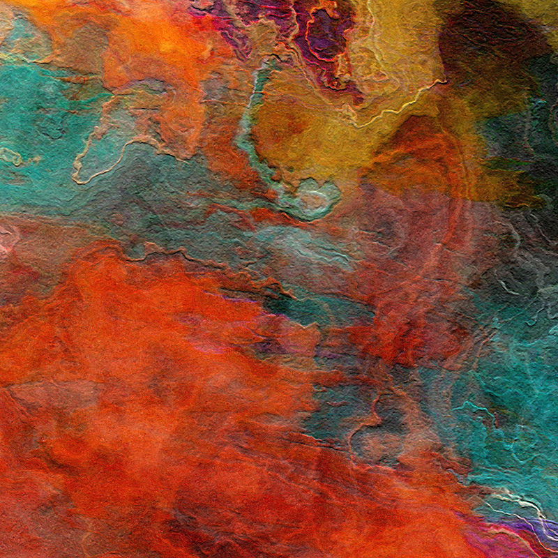 800x800 Abstract Art Canvas Digital Painting - What Canvas Size For Digital Painting