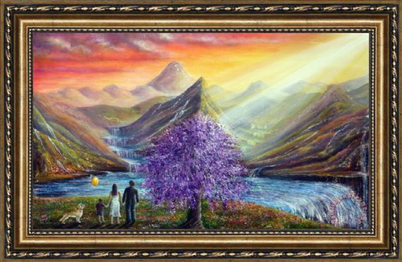 570x372 Collection 9 What Dreams May Come Framed Painting For Sale - What Dreams May Come Painting