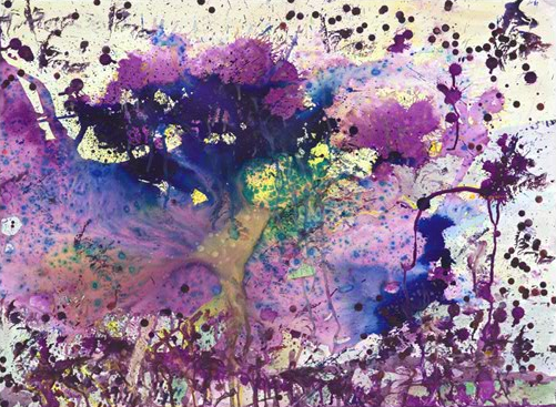 501x367 What Dreams May Come Michelle Taylor - What Dreams May Come Purple Tree Painting