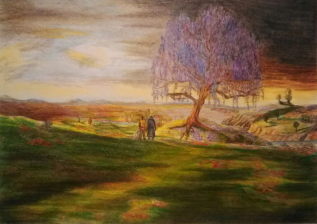 1024x723 What Dreams May Come Landscape By Crisos Bdj - What Dreams May Come Tree Painting