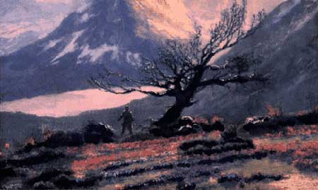 450x269 Stephen Hannock - What Dreams May Come Tree Painting