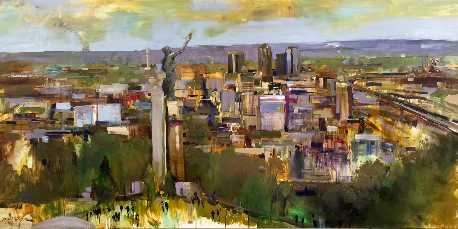 1586x794 Paintings Available Through The Beverly Mcneil Gallery - What Is A Birmingham Painting