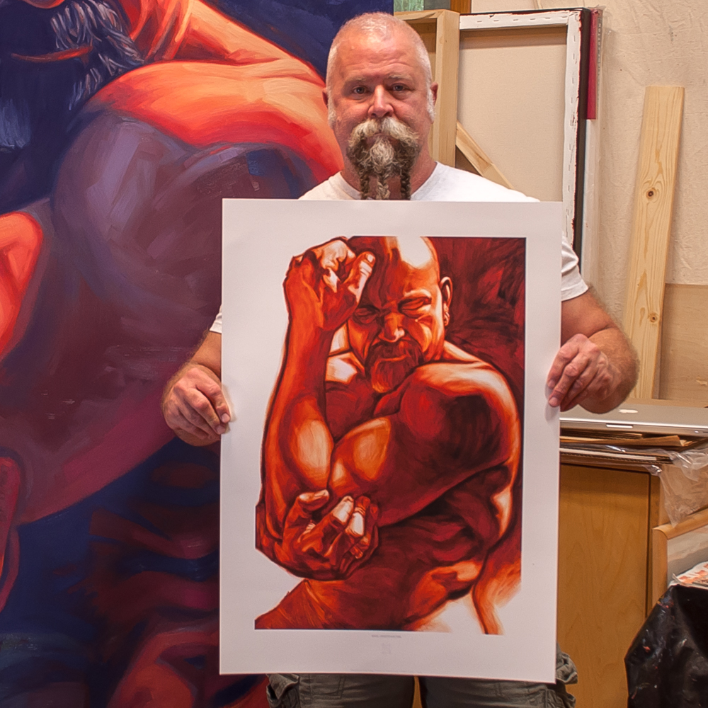 1000x1000 Broc Under Painting Print Greg Ridge Art - What Is A Giclee Painting