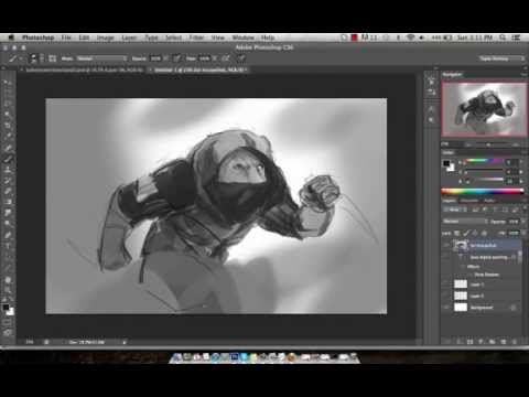 480x360 Easy Digital Painting Tutorial - What Is A Good Canvas Size For Digital Painting