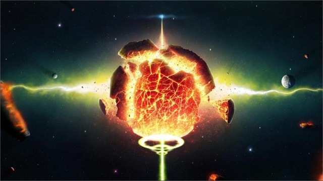 640x360 Digital Art Science Fiction Artwork Supernova Explosion 4 Size - What Is A Good Canvas Size For Digital Painting