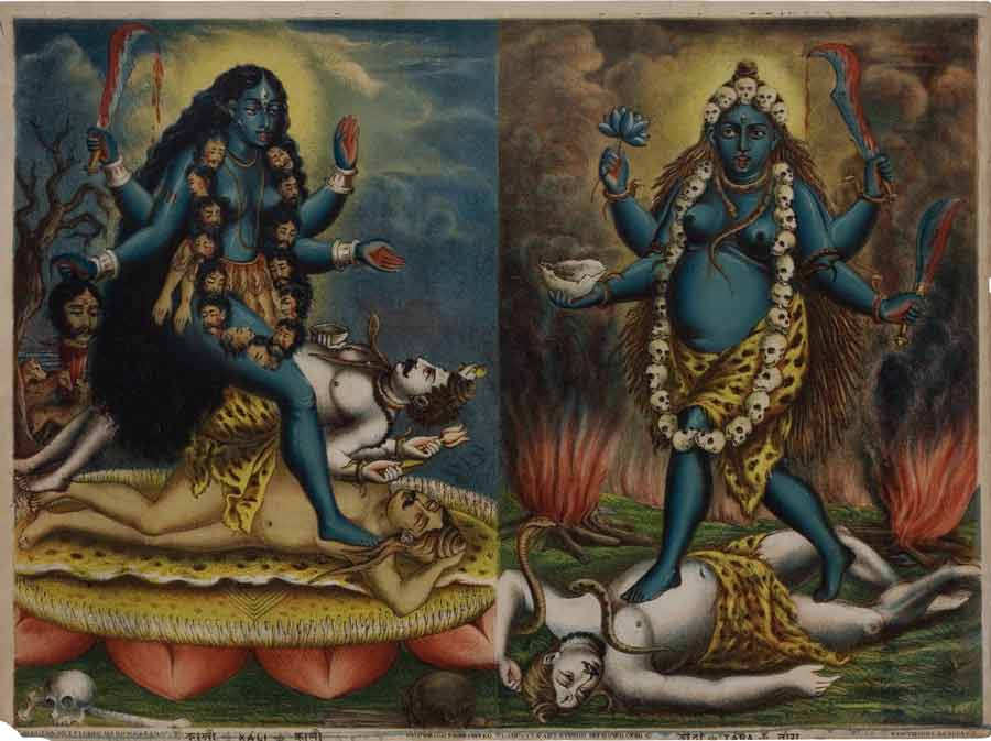 900x673 Mark Baron On Collecting Early Lithograph Prints Of Hindu Gods - What Is A Lithograph Painting