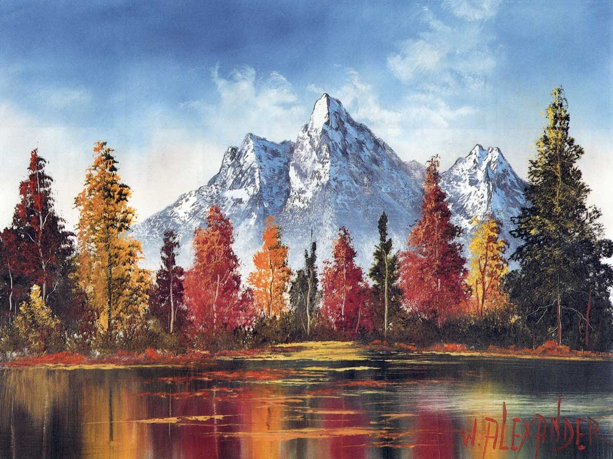 What Is An Original Bob Ross Painting Worth at PaintingValley.com