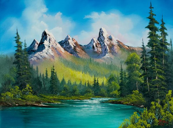 What Is An Original Bob Ross Painting Worth 28 