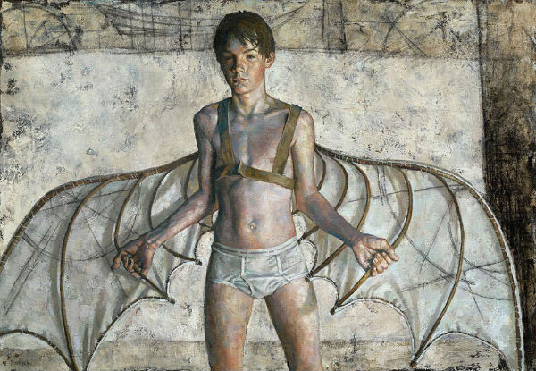 600x415 Combustusdaniel Barkley, Allegorical Figurative Painter, Quebec - What Is Figurative Painting