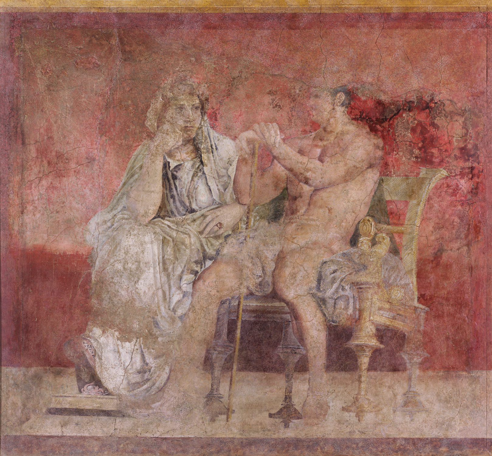 1618x1500 Wall Painting From Room H Of The Villa Of P. Fannius Synistor - What Is Fresco Painting